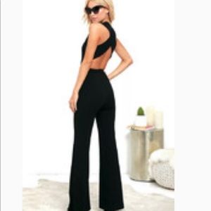 LULUS BLACK Romper
